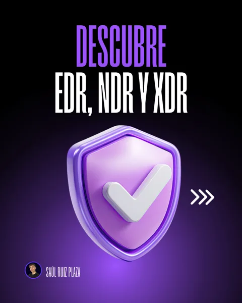 Portada del recurso: EDR, NDR y XDR: qué detecta cada tecnología