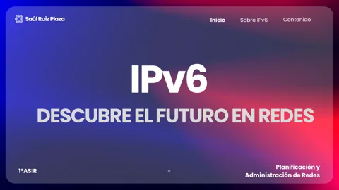Portada del recurso: IPv6: introducción al direccionamiento y a las redes